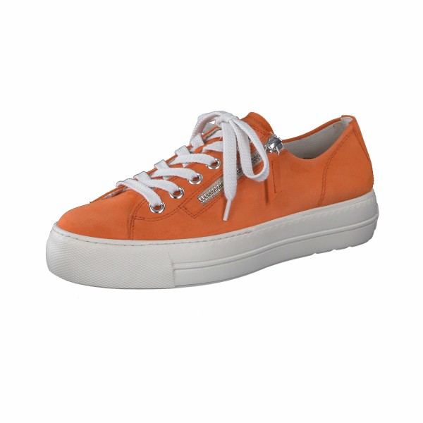 Paul Green 5406 00 Damen Sneaker Orange (Papaya)