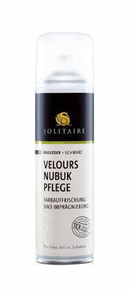 Solitaire 5873 Velours- Nubuk Spray Schwarz